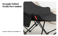 Reclining Moon Chair 3-Position Adjustable Padded disc Chair Foldable Design Folding Seat for Office Workers, Adults, resting, Lounging, Living Room