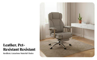 Reclining Function Highspine managerial Chair Padded pad Office Furniture Adjustable Height rotate Seat Ergonomic Design for managerials, Adults, Students, Conference Room, Workstation
