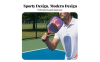 Pickleball Paddle Long-Lasting Wooden Pickleball Paddle Comfortable Grip Non-Slip Handle for Students, Training
