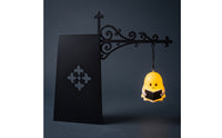 Wrought Iron Bookshelf Lamp Black Bookshelf Light Moody Academia Mini Lantern Lamp for Book Lovers, Collectors, Reading Corner, Halloween