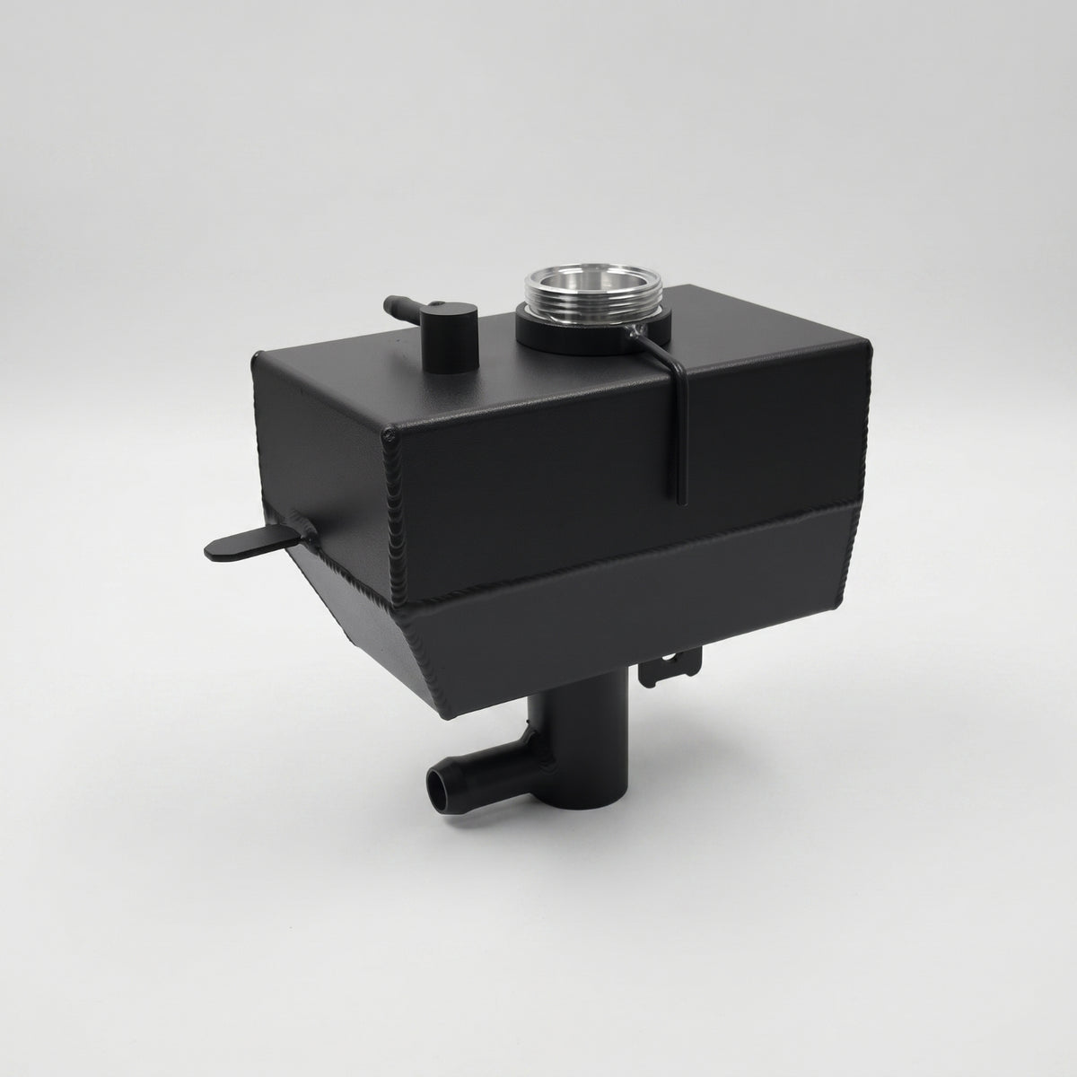 Aluminum Alloy Coolant Expansion Reservoir Tank Welded Coolant Expansion Reservoir Rectangular Bolt-on for Engine Bay
