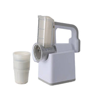 Multi Blade Electric Rotary Cutter Fast Slicing Handheld Vegetable Shredder Safe Grip Handle for Home Cooks, Meal Prep