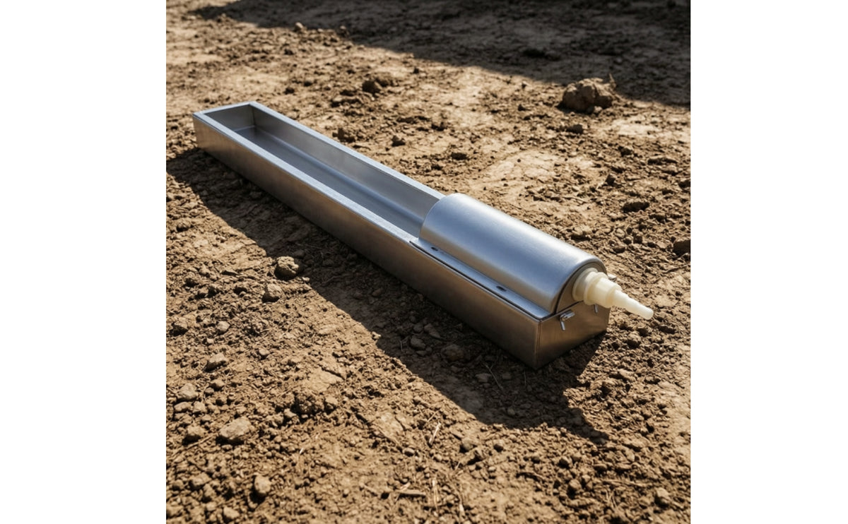 Poultry Drinking Trough Chicken Water Trough Leak-Resistant Automatic Waterer for Backyard Coops