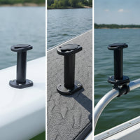 Fishing Rod Holder Easy to Install Flush Mount Rod Holder Accessory Long-Lasting Hardware Sleek for Anglers
