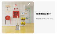 Fire-Resistant-Resistant Fire Anti Non-Sparking Resistant Metal Fire Bucket for Firefighters, Emergency Situations, Warehouses
