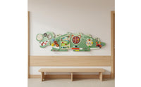 Dinosaur Wall Busy Board Dinosaur Busy Board Finish Wood Wall Activity Center for Kindergarten