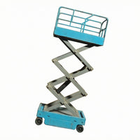 Miniature Scissor Lift Wheeled Scissor Lift Model Compact for Display