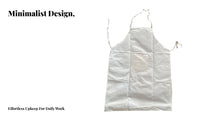 Ember-Resistant Proof Canvas Metalworking Apron Full Coverage Protection Heavy Duty Safety Apron for Factory Workers, Mechanics, Workshop