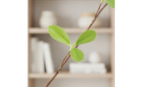 Decorative Dangling Vine Nordic Design Faux Hanging Leaves Low Maintenance Artificial Greenery Garland for DIY Enthusiasts, Wedding, Craft Projects