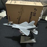 1:100 Scale J-35 Fighter Jet Alloy Static Model - Zhuhai Airshow Souvenir