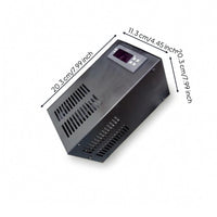 Aquarium Chiller with Pump Inline Aquarium Chiller Aquatic Tank Cooler Digital Compact for Aquarists, Marine Aquariums