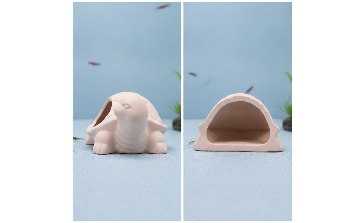 Ceramic Spawning Shelter Hiding Clay Aquatic Hideaway Shelter Breeding Clay Pot for Underwater Landscape