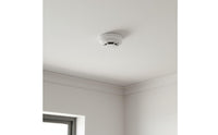 Fire Alarm High Sensitivity Standalone Fire Alarm Battery Operated Fire Alarm Easy Installation Round Ceiling Fire Monitor