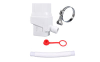 Smooth Finish Downpipe Diverter Stepped Design Plastic Rainwater Diverter Rectangular Shape Downspout Rain Collector