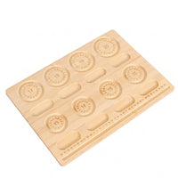 Bead Design Board Engraved Measurements Beading Board Rounded Corners Crafting Supply