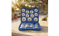 23 Pieces Oil Filter Wrench Set Portable Case Included Oil Filter Cap Wrench Kit
