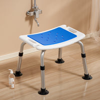 Foldable Shower Chair with Anti-Slip Aluminum Alloy Frame, 300kg Capacity