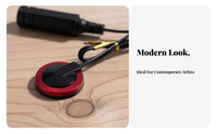 Acoustic Guitar Pickup Compact Lightweight Non-Invasive Guitar Pickup Transducer for Live Artists