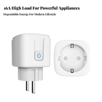 EU Intelligent Outlet Efficient Power Plug Device Sharing Voice-Alternating Current Tivated Outlet for Tech Enthusiasts, Homeowners, Living Room