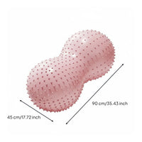 Peanut Ball Thickened Sensory Peanut Ball Anti-Slip for Infants