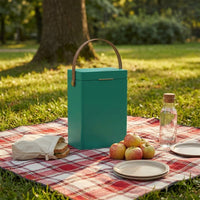 Cool Bag and Ice Bucket for Cold Storage, 10L Capacity Long Barrel Bag Travel, Modern Minimalist Style Business Gift, Carrier Insulated Case