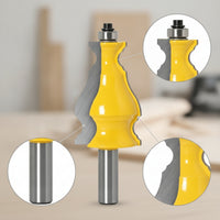 Picture Frame Molding Router Bits Smooth Cutting Molding Router Bit Tool Accurate Sharp for Woodworkers