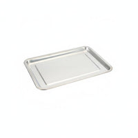adaptable Rectangular Food Tray Easy to Clean Rectangular Serving Tray long-lasting Kitchenware adaptable Use for BBQ lovers, Party Planners, Restaurant, Barbecues, Kitchen preparation, Cafeteria
