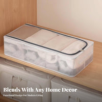Rolling Under-Bed Container Moistureresistant Underbed Organizer Large Capacity