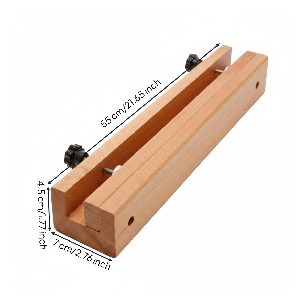 Wooden Stitching Clamp Solid Wood Leather Stitching Clamp Non-Slip