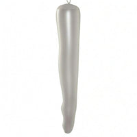 Built-in Hook Inflatable Leg Display Smooth Surface Hosiery Display Leg Semi-Transparent Inflatable Mannequin Legs Frosted Finish