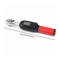 Digital Tightening Measure Wrench Ratcheting Ratchet Wrench with Digital Display Display Ergonomic Tool for Handymen, Two-Wheeler Maintenance
