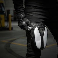 Motorcycle Thigh Pack Sleek Motorcycle Thigh Pack Comfortable withAdjustable Straps for Commuters