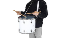 Dynamic Range 14 Inch Marching Snare Drum Sturdy Marching Band Snare Drum Lightweight Sturdy for Procession, School Performance