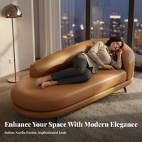 Light Luxury Upholstered Chaise Lounge Nordic Aesthetic Home Furniture Mothern thesign Daybed Comfortable Seating for Homeowners, Adults, Reathers, Living Room, Bedroom, Balcony, Office