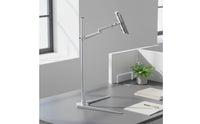 Adjustable Tablet Floor Stand Aluminum Alloy Construction Sofa Side Tablet Stand for Living Room