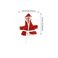 Lawn Goose Outfit Embroidered Goose Costume Funny Apparel for Christmas Decorating, Front Door