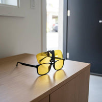 Anti-Glare Flip-up Sunglasses Attach-on Protection Attach-on Lenses Lightweight Eyewear Accessory Shatterproof for Fishing