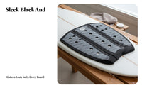 3 Pieces Surfboard Tail Pad Grooved Texture Surfboard Non-Slip Mat Foam Rubber Foam Deck Grip Strong Rear Ing Foam Rubber Foam