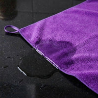 400 GSM Microfibre Cloth and Thickened Microfibre Towel, High Absorbency 30x30cm Plain Weave, Low-Lint for Glass, Kitchen and Car Detailing