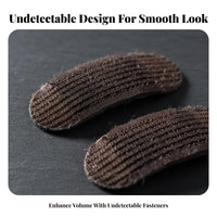 2 Pieces Invisible Hair Volumizing Clip Adds Immediate Fullness Bump up Hair Clip Breathable for Women, Girls, Special Occasions, Parties, Weddings