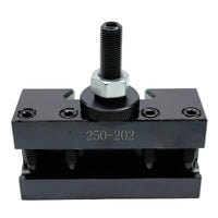 Lathes Tool Post with Adjustment High Accuracy Boring Turning and Facing Holder Precision Ground Hardware for Hobbyists, Metalworking, Machine Shops
