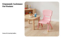 Easy to Clean slim-line supportrest Chair Lightweight slim-line Activity Stool adaptable Design young child Seat Rounded Edges for young children, Preschoolers, Parents, Kindergarten, Preschool, Daymaintenance, Classroom