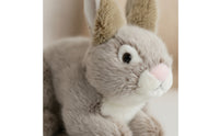Rabbit Stuffed Toy Compact Stuffed Rabbit Huggable for Gift Baskets, Toddlers