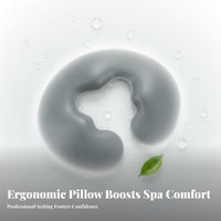 Traceless Beauty Bed Face Pad Comfortable Support Silicone Face Pillow Ergonomic Design for Beauticians, Spa Owners, Facial Treatments, Home
