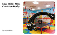 Trampolines Jumping Bed Bungee Cord Strong Elastic Return Replacement Elastic Rope for Outdoor Use, Playground