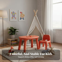 kids' Chair Easy to Clean Young Child Backrest Stool Material Preschool Activity Chair for Young Children, Boys, Daycare, Playroom, Snack Time