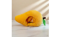 Mango Hat Cute Funny Mango Costume Hat Comfortable Soft Fruit Headwear for Kids, Parties, Social Media Recordings
