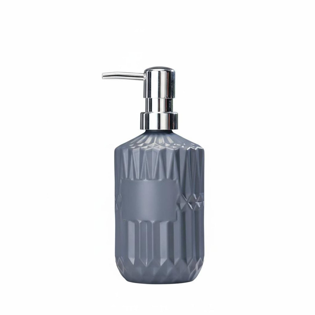Crystal Cut Glass Press Pump Bottle, Bathroom Soap, Shampoo, Lotion, Hotel, Multi-Color