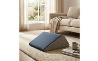 Leg Elevating Pillow Triangular Wedge Leg Cushion Knee Support Pillow Textured Reclining Aid Raised Position