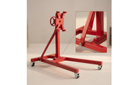 Engine Crane Decorative Model Crane with Chain Easy-Sliding Cherry Picker for Workshops, Displays